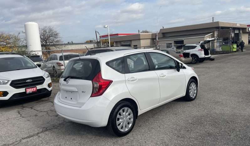 
								2016 Nissan Versa Note Hatchback 4 Dr Auto Rear View Camra Bluetooth AC Power Window Low KM Certified full									