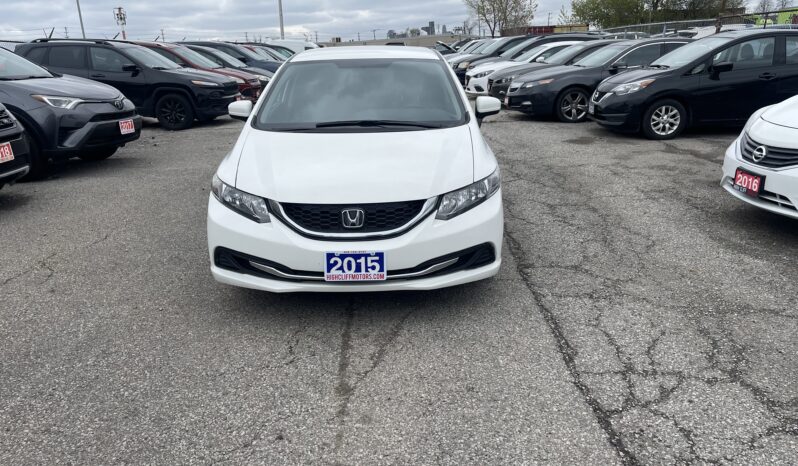 2015 Honda Civic LX 4 Dr Auto Sedan Alloy Wheels Heated Seats Bluetooth Rear View Camra  Certified