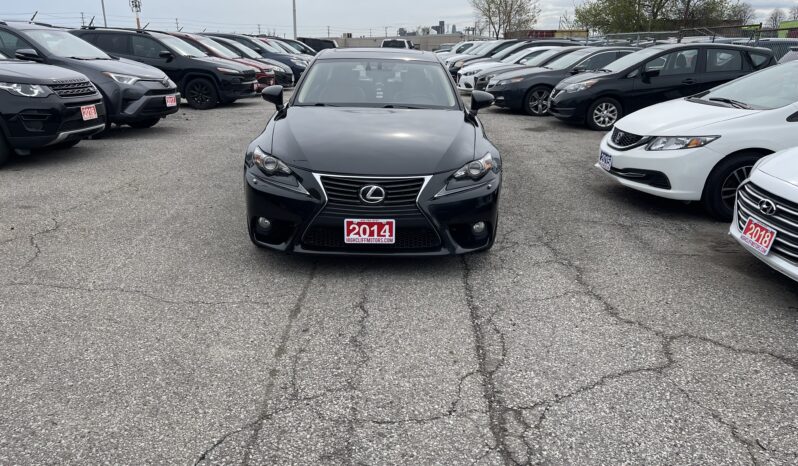 2014 Lexus IS 250 AWD 4 Dr Auto Sedan Leather Sunroof Alloy Wheels Heated Seats Bluetooth Navigaction Rear View Camra Certified