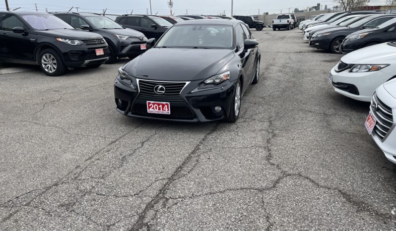 2014 Lexus IS 250 AWD 4 Dr Auto Sedan Leather Sunroof Alloy Wheels Heated Seats Bluetooth Navigaction Rear View Camra Certified