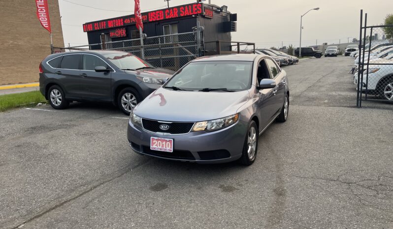 2010 KIA FORTE EX 4 Dr Auto Sedan Certified