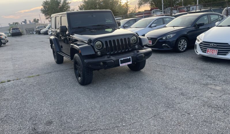 2016 JEEP WRANGLER UNLIMITED SPORT 4WD 4 Dr Auto V6 3.6L Alloy Wheels Heated Seats Bluetooth Rear View Camra Certified