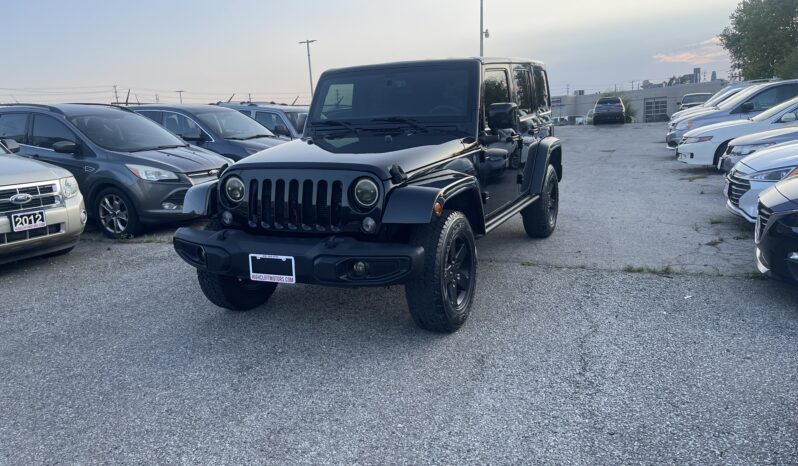 2016 JEEP WRANGLER UNLIMITED SPORT 4WD 4 Dr Auto V6 3.6L Alloy Wheels Heated Seats Bluetooth Rear View Camra Certified