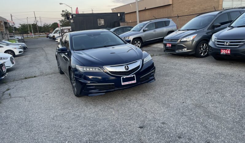 2015 Acura TLX 4 Dr Auto Sedan SH-AWD V6 Tech 3.5L Fully Loaded Leather Sunroof Alloy Wheels Heated Seats Bluetooth Rear View Camra Navigaction Certified