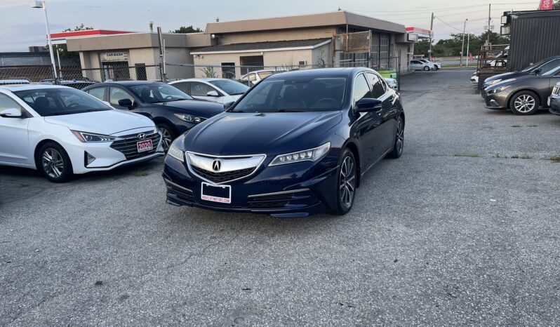 2015 Acura TLX 4 Dr Auto Sedan SH-AWD V6 Tech 3.5L Fully Loaded Leather Sunroof Alloy Wheels Heated Seats Bluetooth Rear View Camra Navigaction Certified