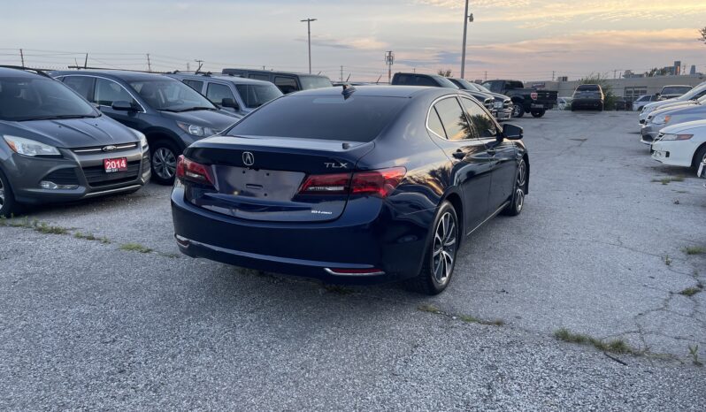 2015 Acura TLX 4 Dr Auto Sedan SH-AWD V6 Tech 3.5L Fully Loaded Leather Sunroof Alloy Wheels Heated Seats Bluetooth Rear View Camra Navigaction Certified