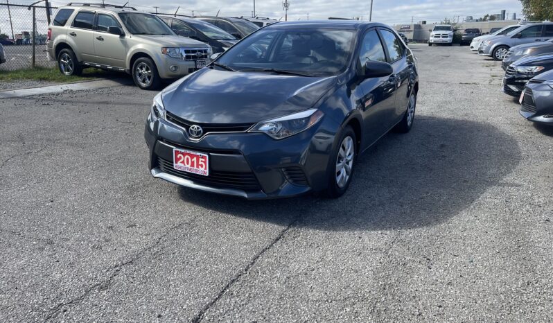 
								2015 Toyota Corolla LE 4 Dr  Auto Sedan Heated Seats Bluetooth Rear View Camra Certified full									