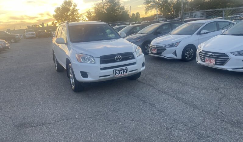 2012 Toyota RAV4 SUV 4WD V6 , 3.5L , 4 Dr Auto 7 Passenger Alloy Wheels Certified