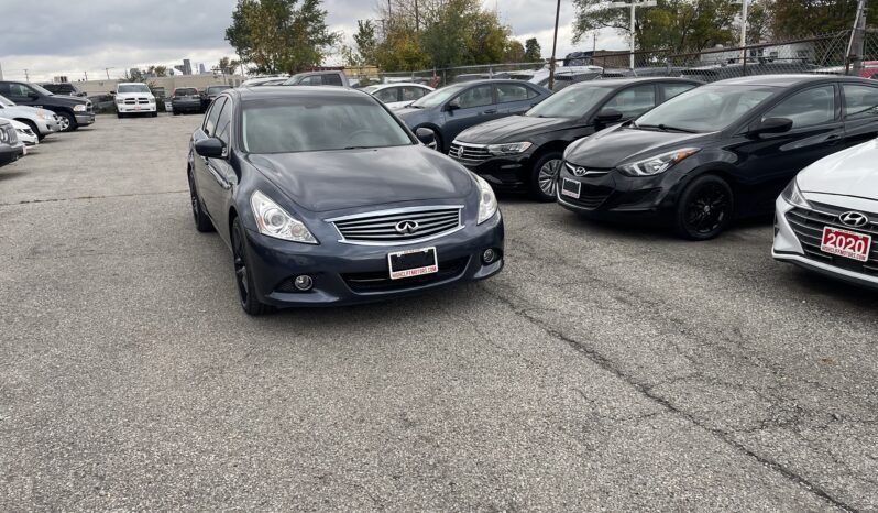 
								2012 Infiniti G37X AWD 4 Dr Auto Sedan V6 Leather Sunroof Alloy Wheels Heated Seats Bluetooth Navigaction Rear View Camra Certified full									