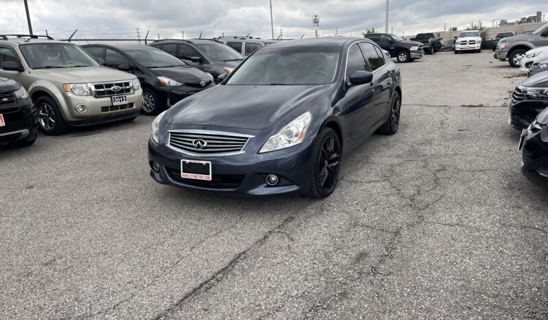 
								2012 Infiniti G37X AWD 4 Dr Auto Sedan V6 Leather Sunroof Alloy Wheels Heated Seats Bluetooth Navigaction Rear View Camra Certified full									