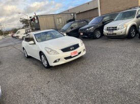 2013 Infiniti G37 X AWD 4 Dr Auto Sedan Leather Sunroof Alloy Wheels Heated Seats Bluetooth Rear View Camra Navigaction Certified