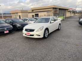 2013 Infiniti G37 X AWD 4 Dr Auto Sedan Leather Sunroof Alloy Wheels Heated Seats Bluetooth Rear View Camra Navigaction Certified