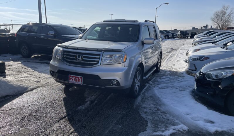 2013 Honda Pilot Touring 4WD SUV 4 Dr Auto 8 Passenger Leather Sunroof Alloy Wheels Heated Seats Bluetooth Navigaction Rear View Camra DVD Certified