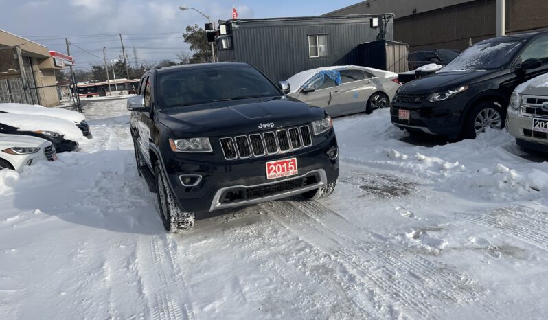 
								2015 Jeep Grand Cherokee Limited 4WD 4 Dr Auto V6 , 3.6L Alloy Wheels Heated Seats Bluetooth Navigaction Rear View Camra Power Tailgate Certified full									