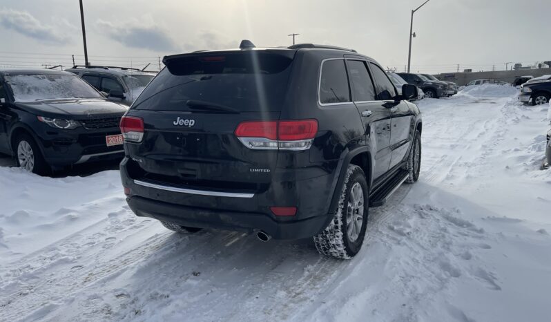 
								2015 Jeep Grand Cherokee Limited 4WD 4 Dr Auto V6 , 3.6L Alloy Wheels Heated Seats Bluetooth Navigaction Rear View Camra Power Tailgate Certified full									