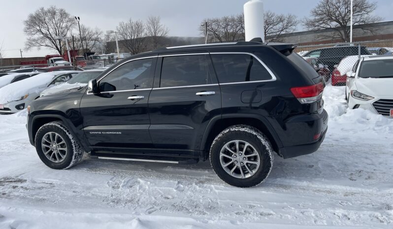 
								2015 Jeep Grand Cherokee Limited 4WD 4 Dr Auto V6 , 3.6L Alloy Wheels Heated Seats Bluetooth Navigaction Rear View Camra Power Tailgate Certified full									