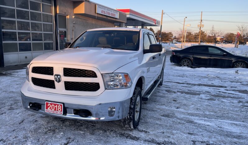 
								2018 RAM 1500 Crew Cab 4WD Outdoorsman 4 Dr Auto 5 Passenger V8 , 5.7L Alloy Wheels Bluetooth Rear View Camra Certified full									