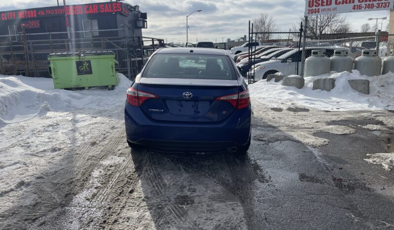 
								2016 Toyota Corolla S , 4 Dr Auto Sedan Leather Sunroof Heated Seats Bluetooth Navigaction Rear View Camra Certified full									