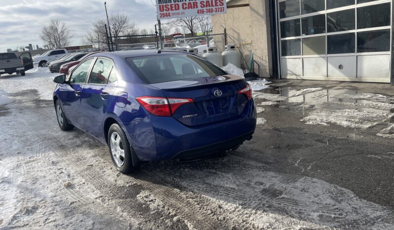 
								2016 Toyota Corolla S , 4 Dr Auto Sedan Leather Sunroof Heated Seats Bluetooth Navigaction Rear View Camra Certified full									