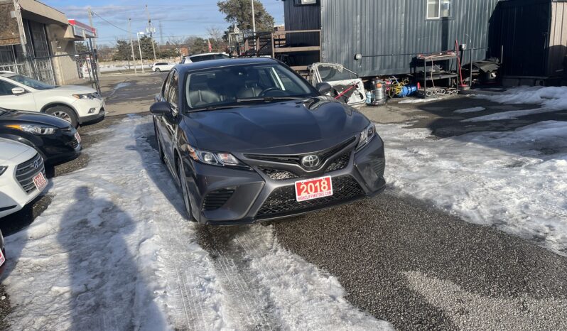 
								2018 Toyota Camry SE 4 Dr Auto Sedan Leather Alloy Wheels Heated Seats Bluetooth Rear View Camra Certified full									