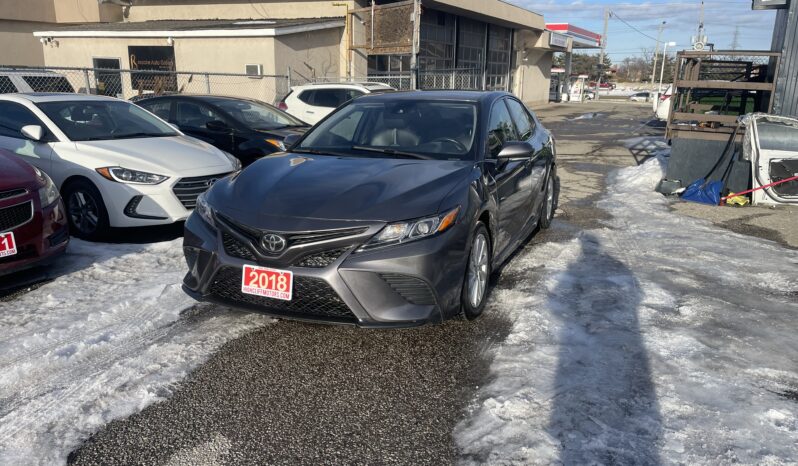 
								2018 Toyota Camry SE 4 Dr Auto Sedan Leather Alloy Wheels Heated Seats Bluetooth Rear View Camra Certified full									