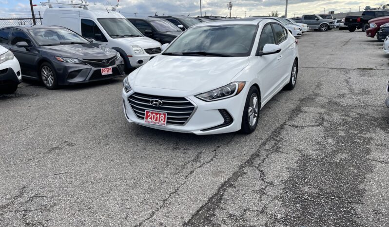 2018 Hyundai Elantra GL 4 Dr Sunroof Auto Sedan Alloy Wheels Heated Seats Bluetooth Navigaction Rear View camra Certified