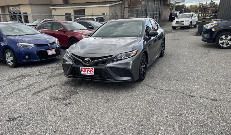 2022 Toyota Camry SE AWD 4 Dr Auto Sedan Leather Sunroof Alloy Wheels Heated Seats Bluetooth Rear View Camra Certified