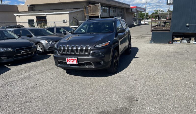 2018 Jeep Cherokee High Altitude 4WD SUV 4 Dr Auto Leather Sunroof Alloy Wheels Heated Seats Bluetooth Rear View Camra Navigaction Certified
