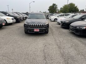2016 Jeep Cherokee Limited SUV 4 Dr Auto V6 , 3.2L Leather Sunroof Alloy Wheels Heated Seats Bluetooth Rear View Camra Certified