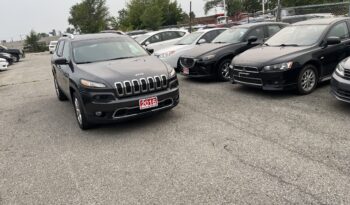 2016 Jeep Cherokee Limited SUV 4 Dr Auto V6 , 3.2L Leather Sunroof Alloy Wheels Heated Seats Bluetooth Rear View Camra Certified
