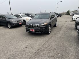 2016 Jeep Cherokee Limited SUV 4 Dr Auto V6 , 3.2L Leather Sunroof Alloy Wheels Heated Seats Bluetooth Rear View Camra Certified