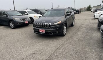 2016 Jeep Cherokee Limited SUV 4 Dr Auto V6 , 3.2L Leather Sunroof Alloy Wheels Heated Seats Bluetooth Rear View Camra Certified