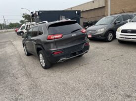 2016 Jeep Cherokee Limited SUV 4 Dr Auto V6 , 3.2L Leather Sunroof Alloy Wheels Heated Seats Bluetooth Rear View Camra Certified