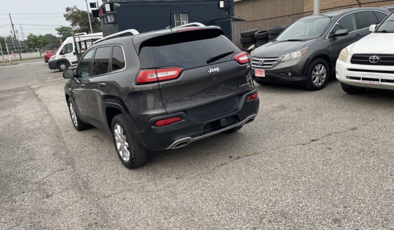
								2016 Jeep Cherokee Limited SUV 4 Dr Auto V6 , 3.2L Leather Sunroof Alloy Wheels Heated Seats Bluetooth Rear View Camra Certified full									