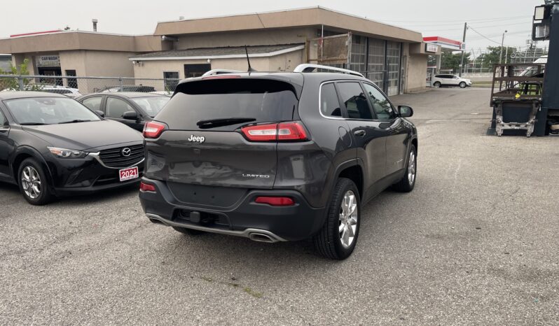 
								2016 Jeep Cherokee Limited SUV 4 Dr Auto V6 , 3.2L Leather Sunroof Alloy Wheels Heated Seats Bluetooth Rear View Camra Certified full									