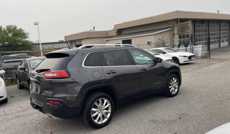 
								2016 Jeep Cherokee Limited SUV 4 Dr Auto V6 , 3.2L Leather Sunroof Alloy Wheels Heated Seats Bluetooth Rear View Camra Certified full									