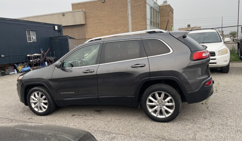 
								2016 Jeep Cherokee Limited SUV 4 Dr Auto V6 , 3.2L Leather Sunroof Alloy Wheels Heated Seats Bluetooth Rear View Camra Certified full									