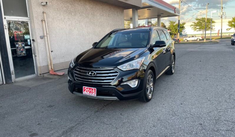 2016 Hyundai Santa FE XL Luxury AWD 4 Dr Auto 7 Passenger Alloy Wheels Heated Seats Bluetooth Rear View Camra Sunroof Certified