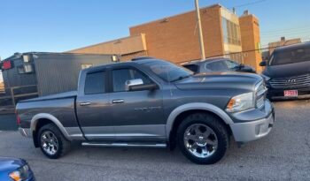 2012 DODGE RAM 1500 4WD LARAMIE V8 ,5.7L QUAID Cab 6.4FT BOX 4 Dr Auto 5 Passenger Leather Sunroof Alloy Wheels Bluetooth Rear View Camra Navigaction Certified