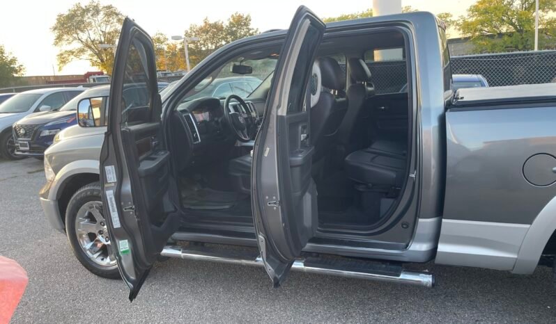 
								2012 DODGE RAM 1500 4WD LARAMIE V8 ,5.7L QUAID Cab 6.4FT BOX 4 Dr Auto 5 Passenger Leather Sunroof Alloy Wheels Bluetooth Rear View Camra Navigaction Certified full									