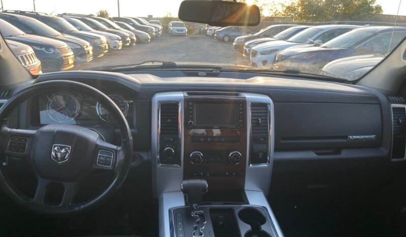 
								2012 DODGE RAM 1500 4WD LARAMIE V8 ,5.7L QUAID Cab 6.4FT BOX 4 Dr Auto 5 Passenger Leather Sunroof Alloy Wheels Bluetooth Rear View Camra Navigaction Certified full									